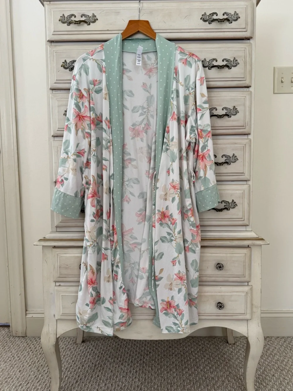 Flora Nikrooz Floral Robe Pajama Set - Picture 3 of 9